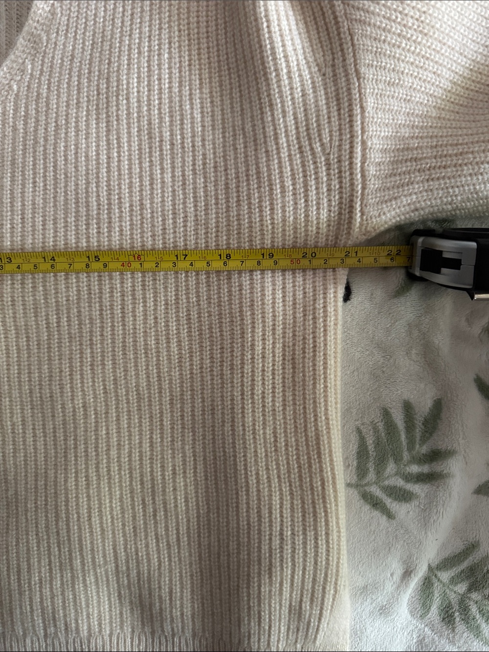 J. Crew 100% Cashmere Ribbed V-Neck Sweater - Picture 4 of 4